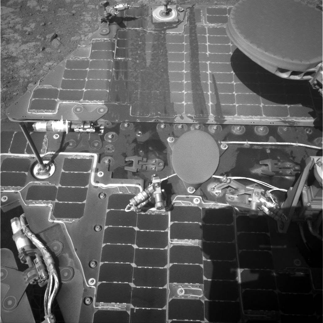 March 21, 2016, image from the navigation camera 