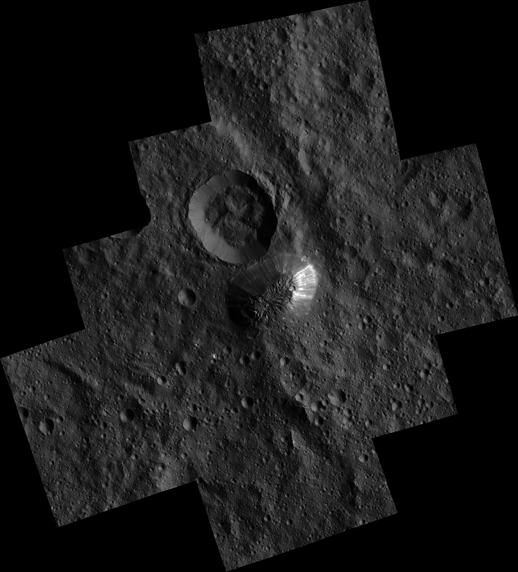 The mysterious mountain Ahuna Mons