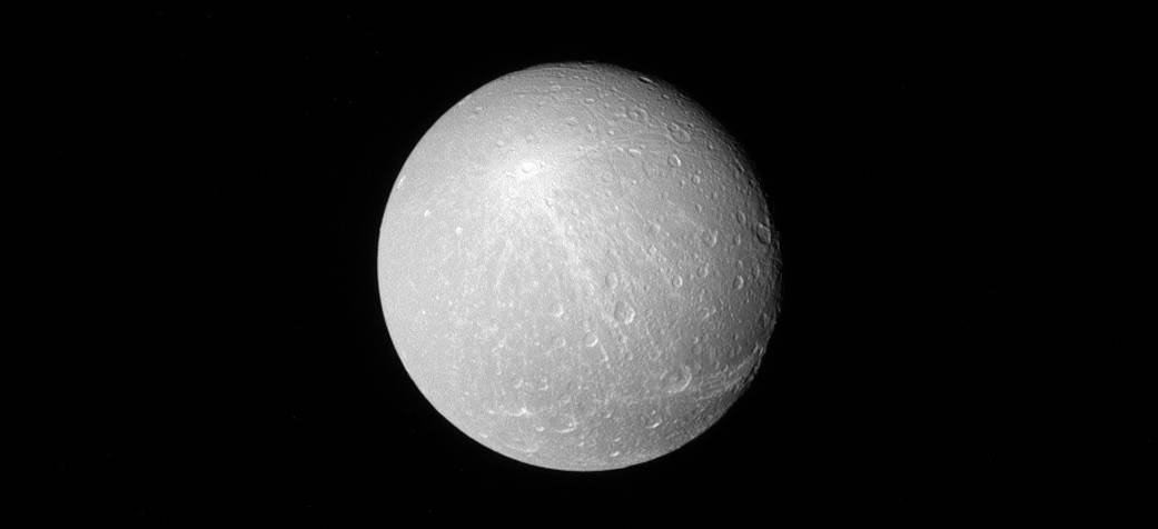 Saturn's moon Dione