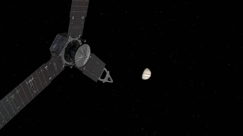 Juno Approaches Jupiter (Artist’s Concept)