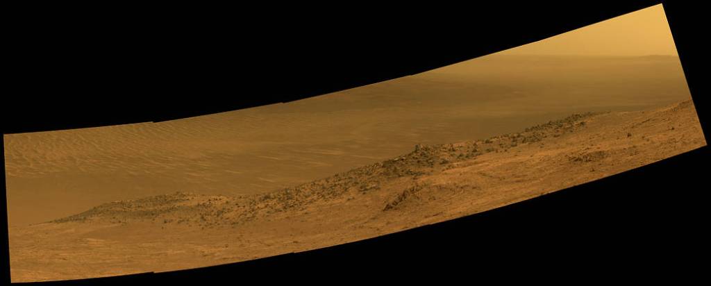 Mars Rover Opportunity’s Panorama of ‘Wharton Ridge’