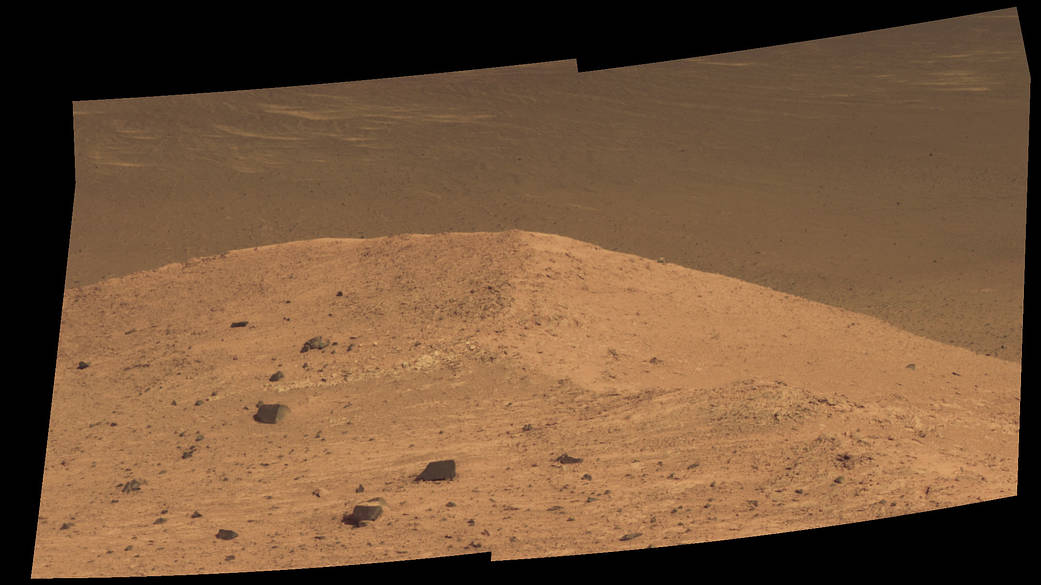 "Spirit Mound" on Mars