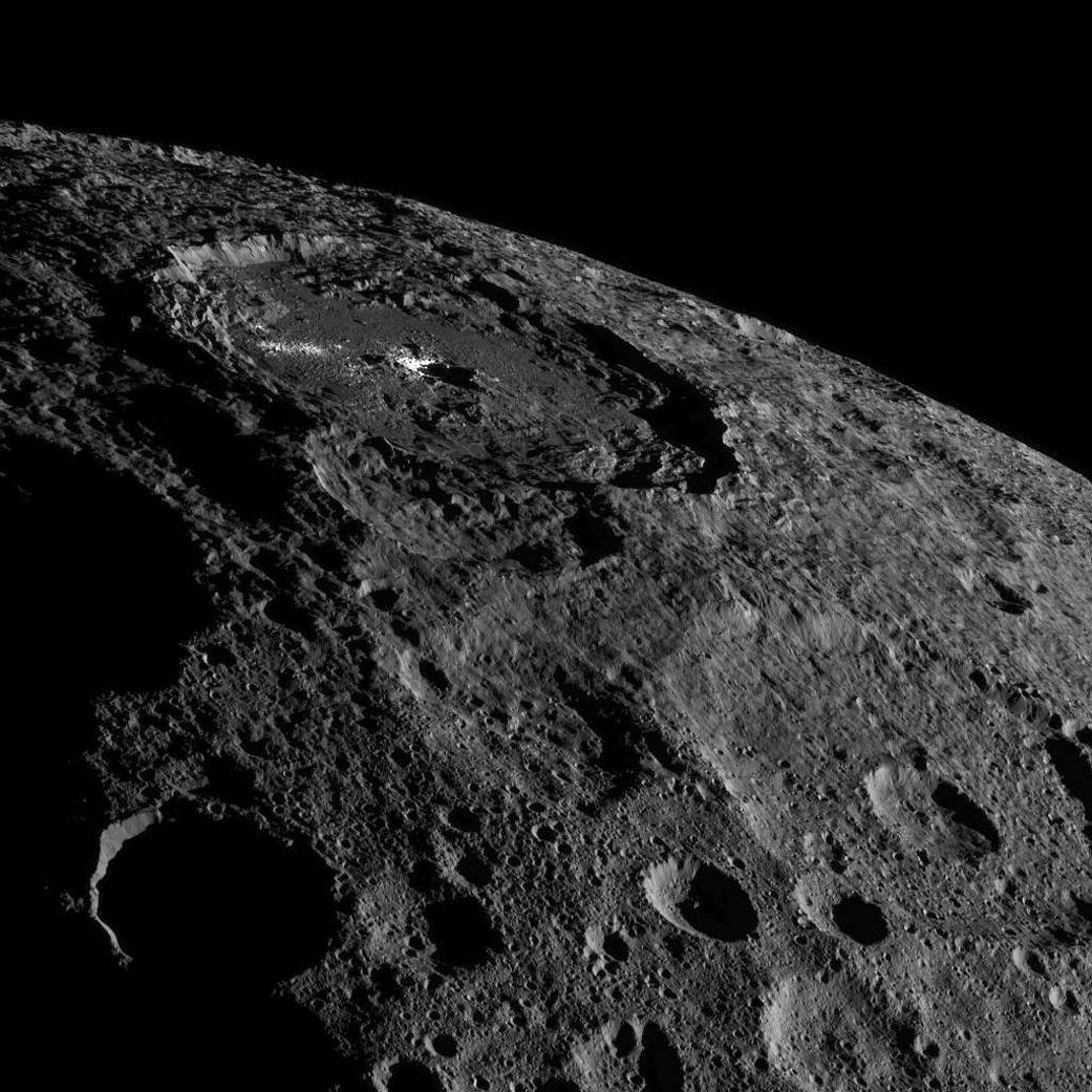 Occator Crater on Ceres