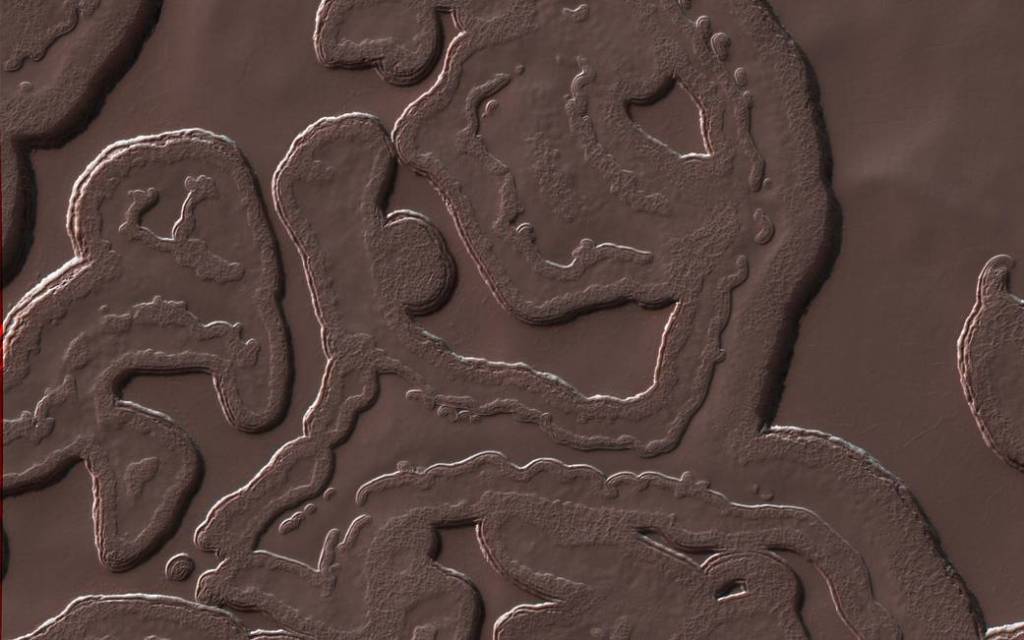 The Coolest Landscape on Mars (or Earth)