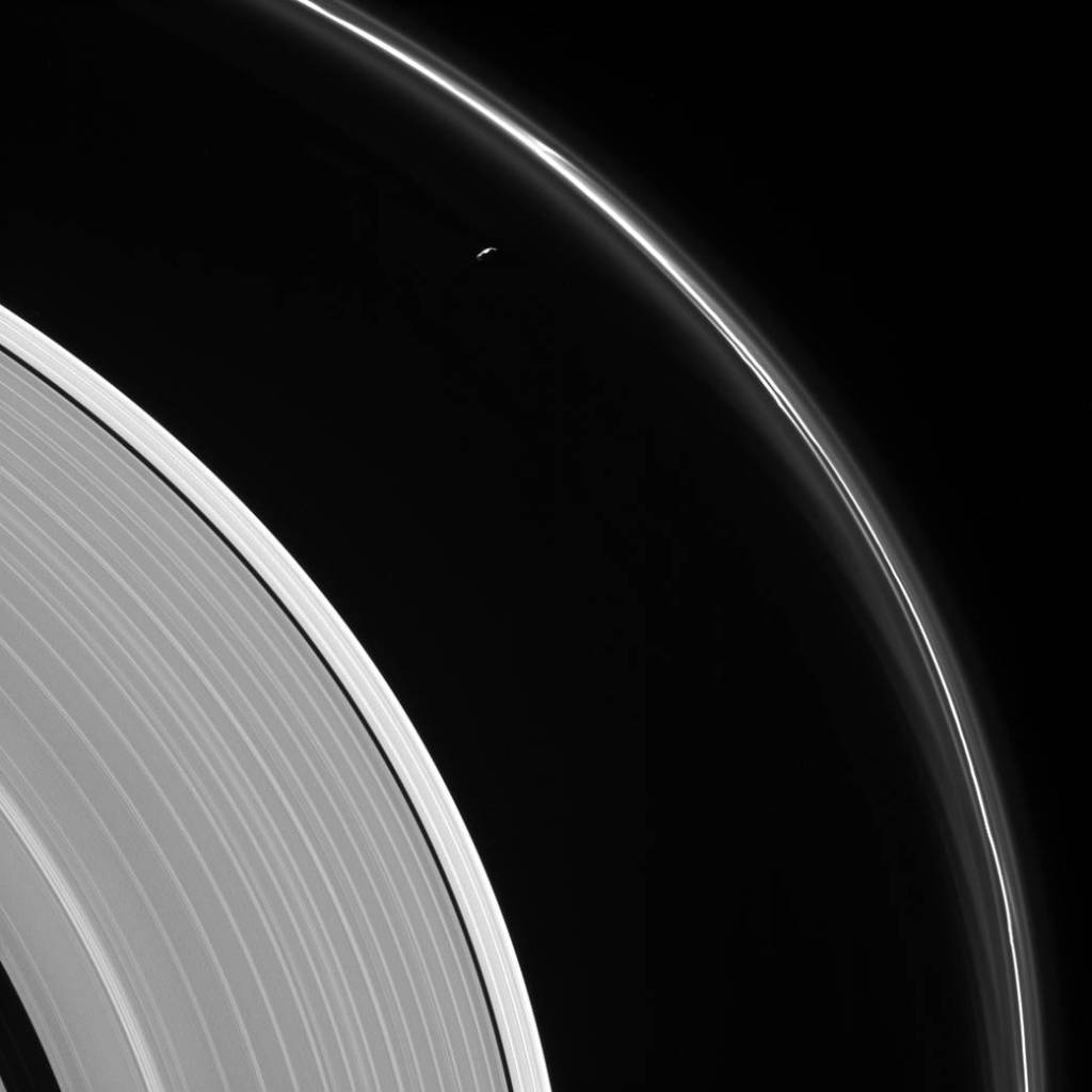Prometheus and the Ghostly F Ring