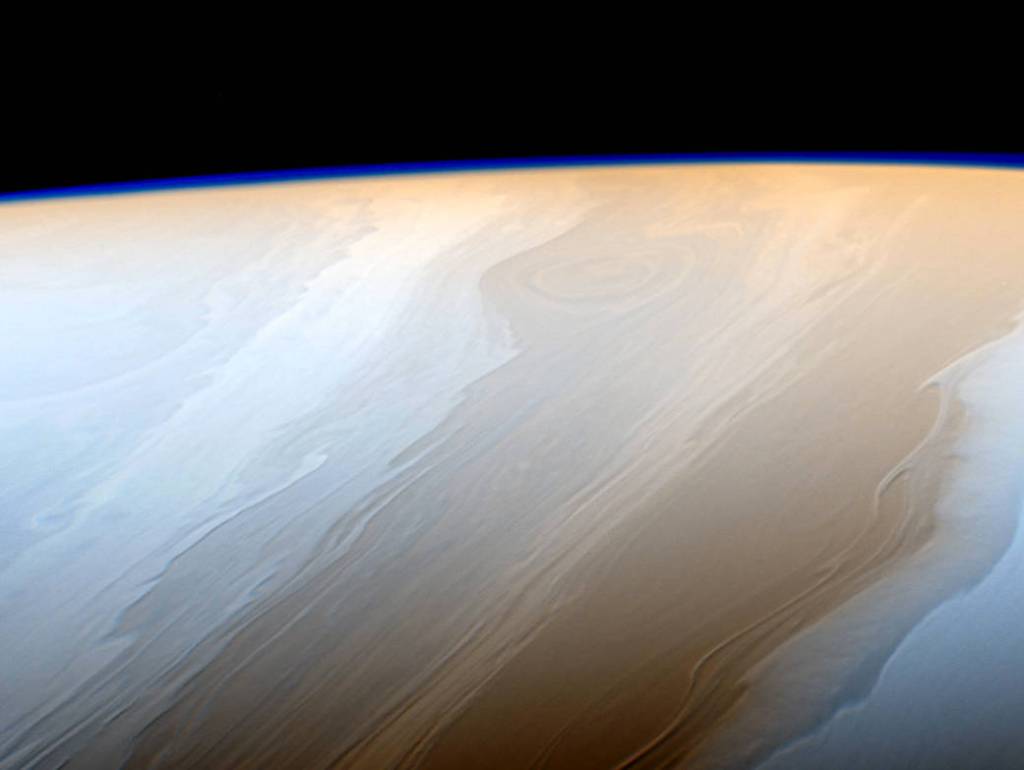 Cloudy Waves (False Color)