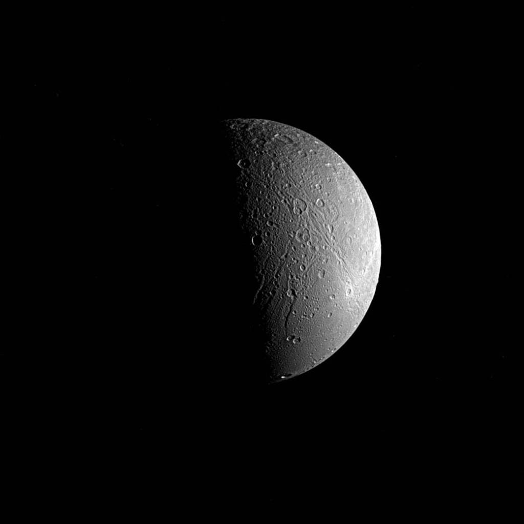 Half-lit Dione