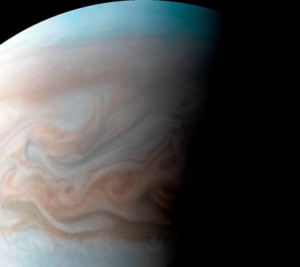 Juno Captures Jupiter Cloudscape in High Resolution