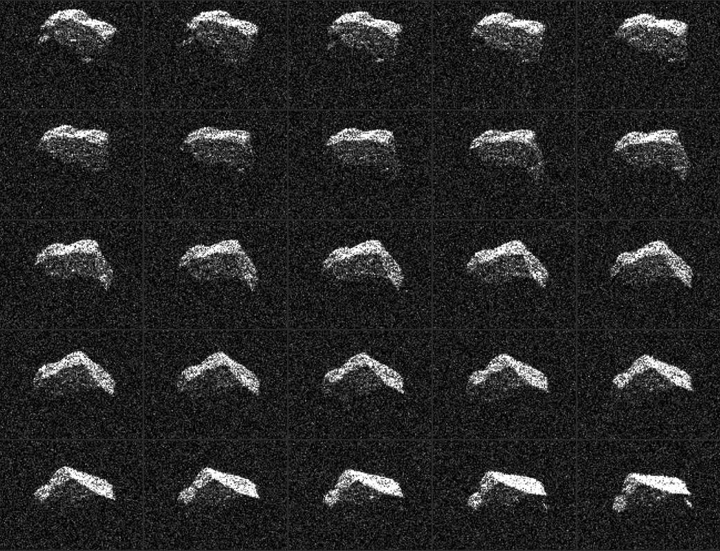 25 images of asteroid 2017 BQ6