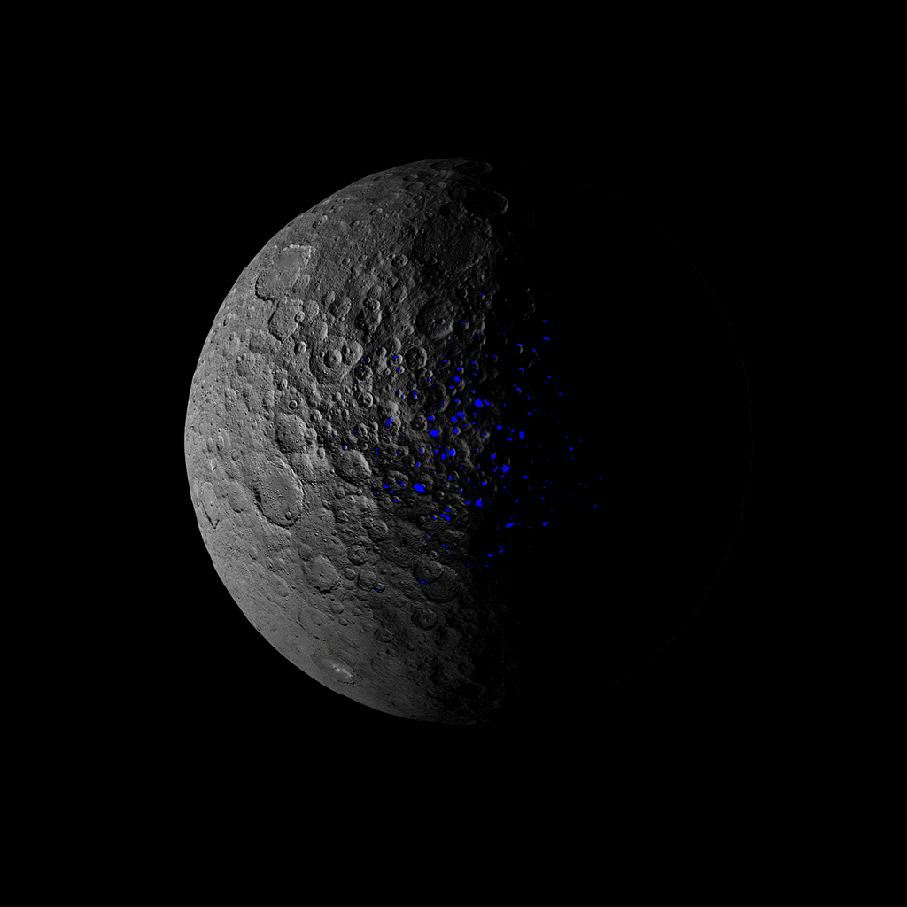 Ceres’ Shadowed Craters Over Time