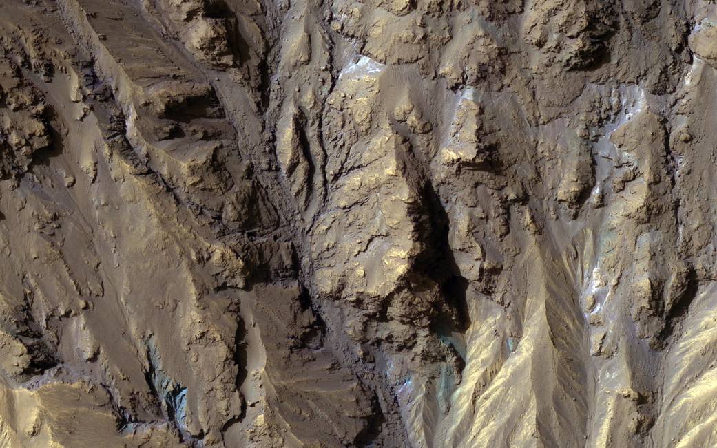 Hale Crater on Mars