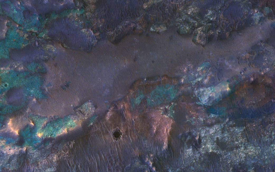 Crater on Mars