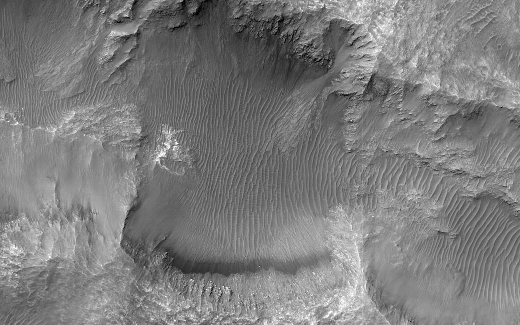 Craters on Mars