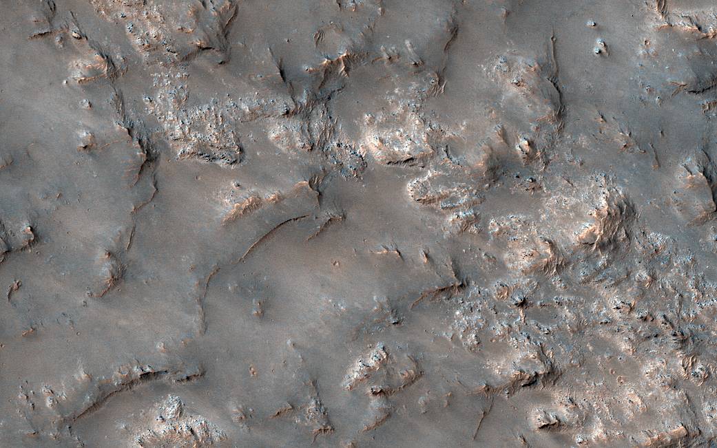 Bedrock on Mars