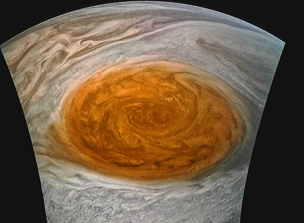 Close-up of Jupiter’s Great Red Spot
