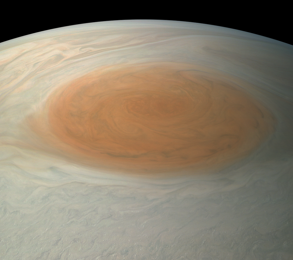 Jupiter’s Great Red Spot in True Color