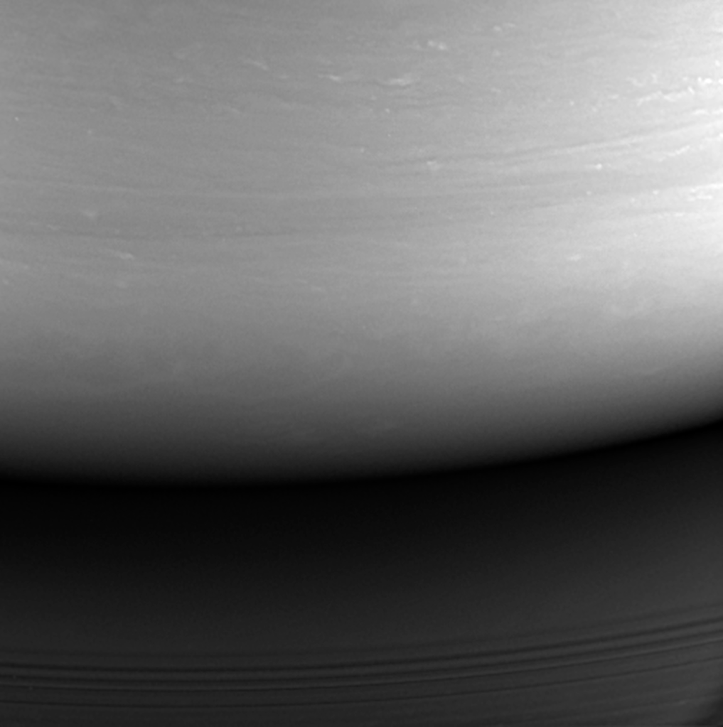 Impact Site: Cassini’s Final Image