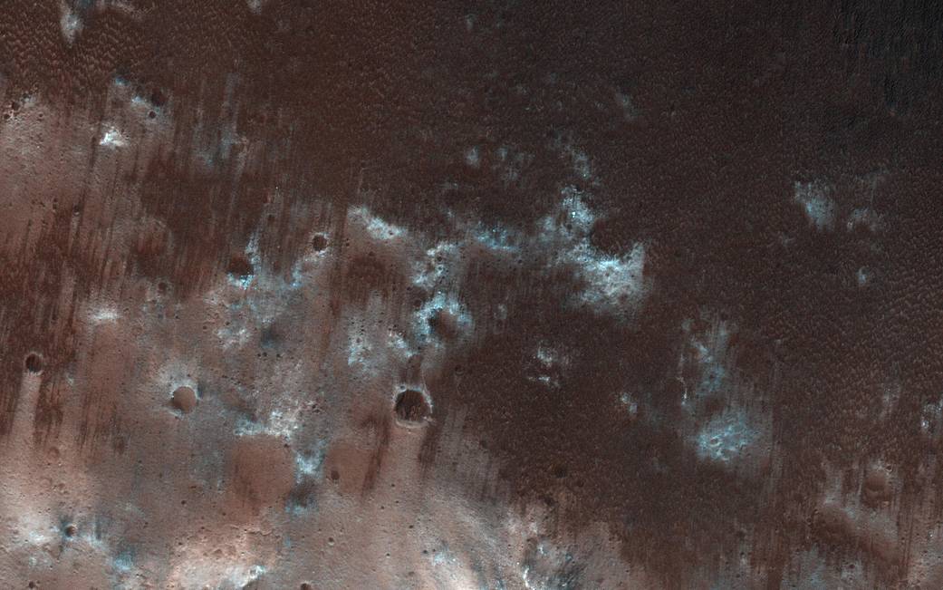 Crater on Mars