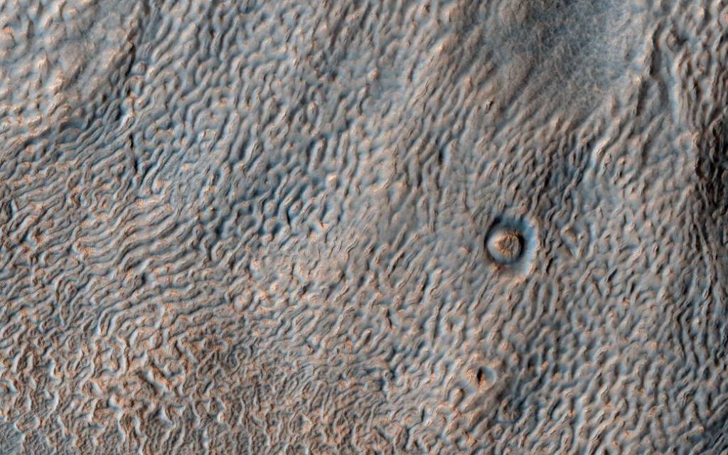 Textures in Deuteronilus Mensae