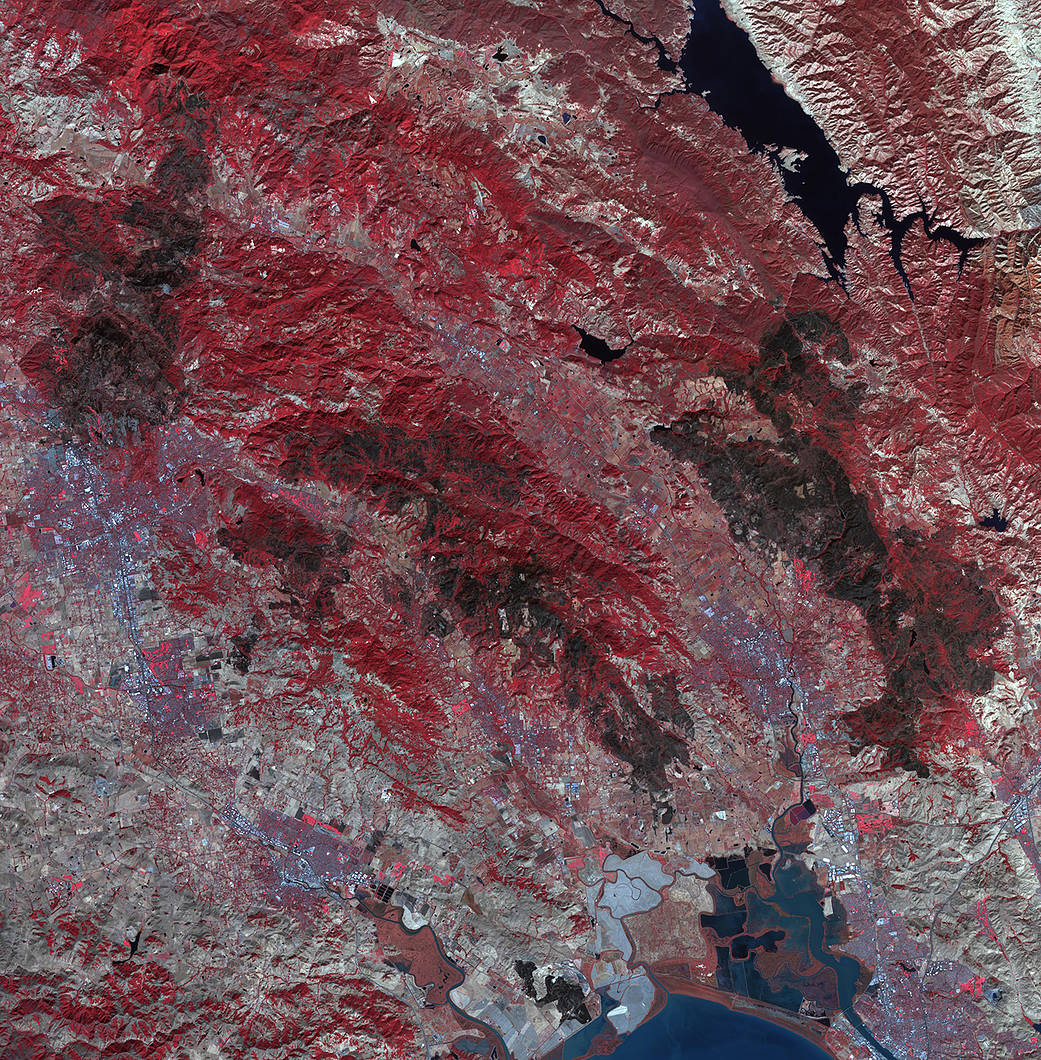 A new image from the Advanced Spaceborne Thermal Emission and Reflection Radiometer (ASTER) instrument on NASA's Terra satellite