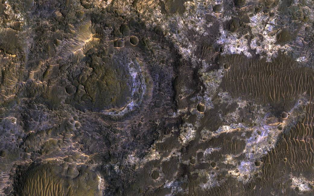 Ladon Basin on Mars