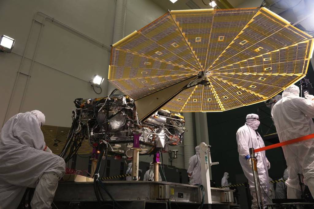 Next Mars Lander Spreads Its Solar Wings