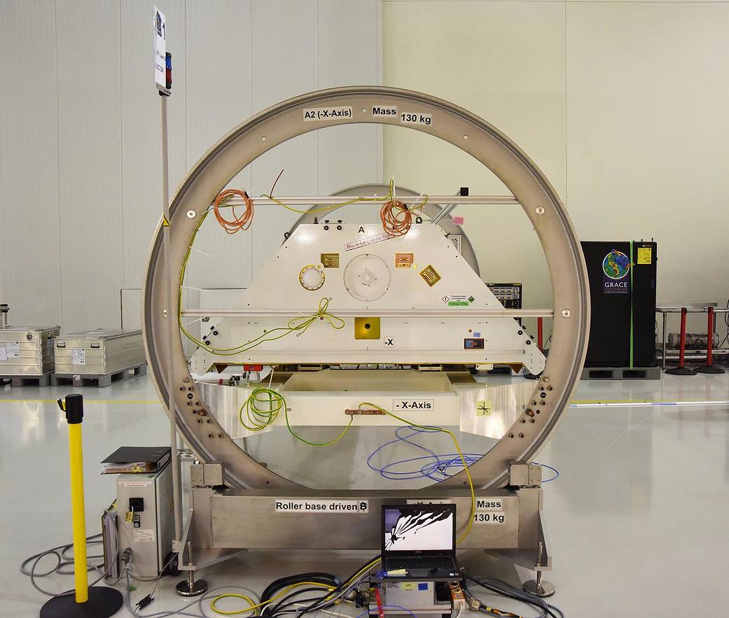GRACE-FO satellite