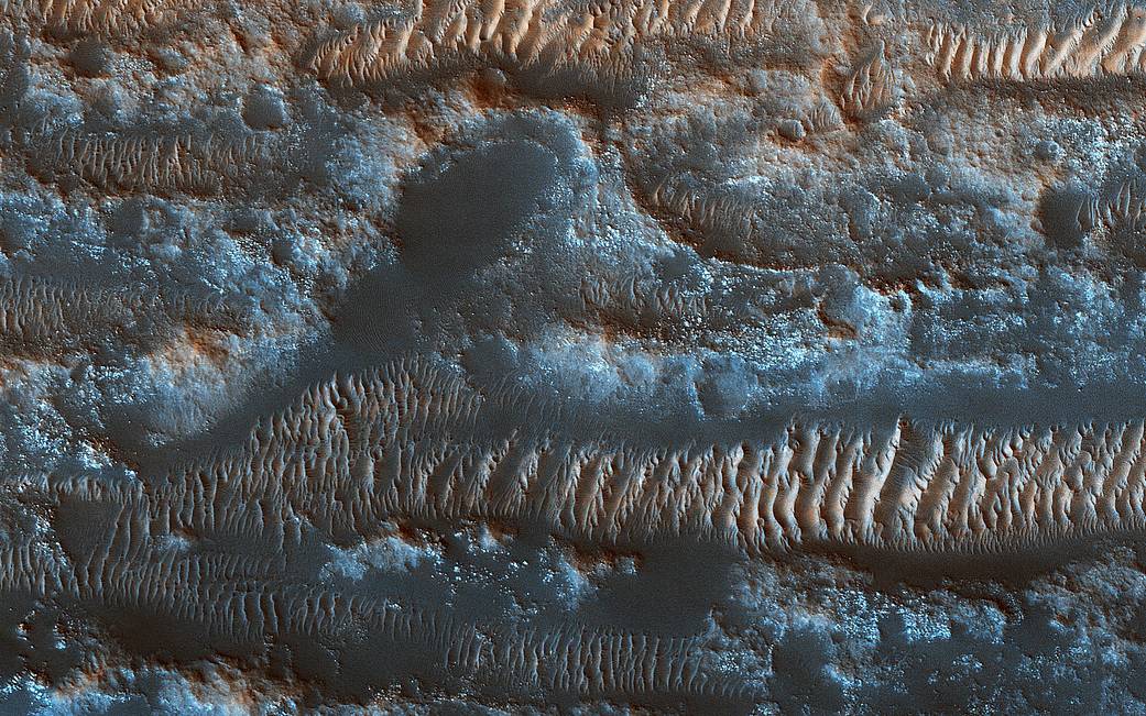 Lobo Vallis on Mars