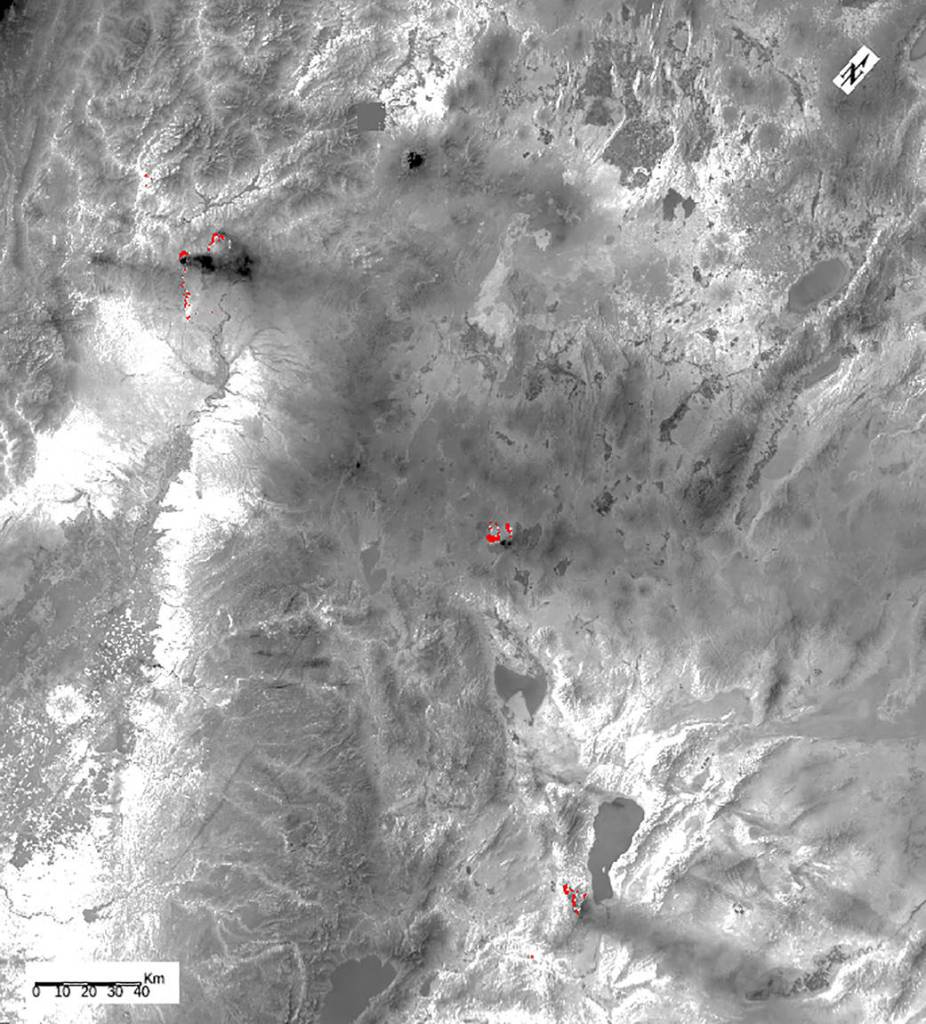 ECOSTRESS Detects Wildfires in Western U.S.