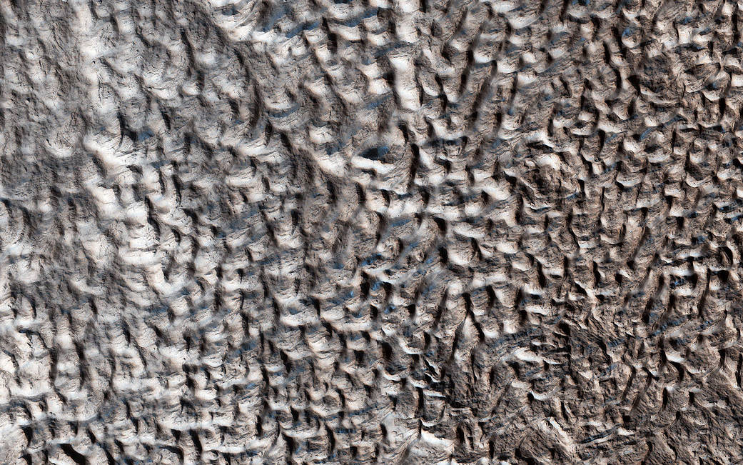 Terrain on Mars