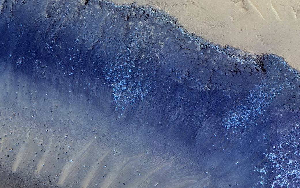 Cerberus Fossae on Mars