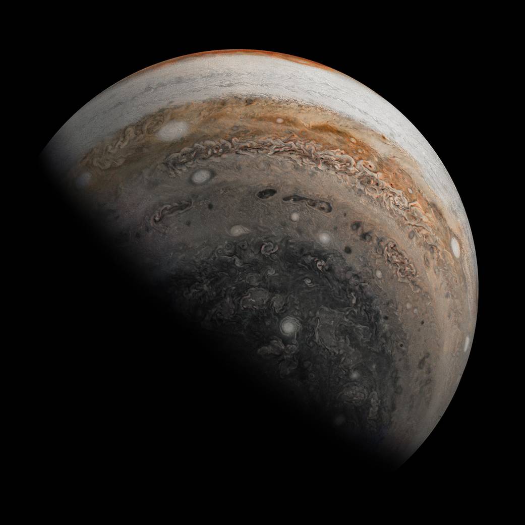Jupiter southern hemisphere