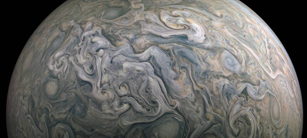 Churning Texture in Jupiter’s Atmosphere