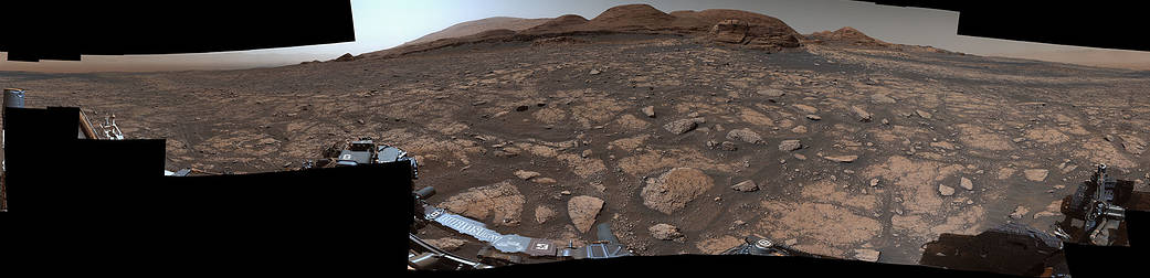 NASA’s Curiosity Mars rover used its Mastcam instrument to take the 126 individual images