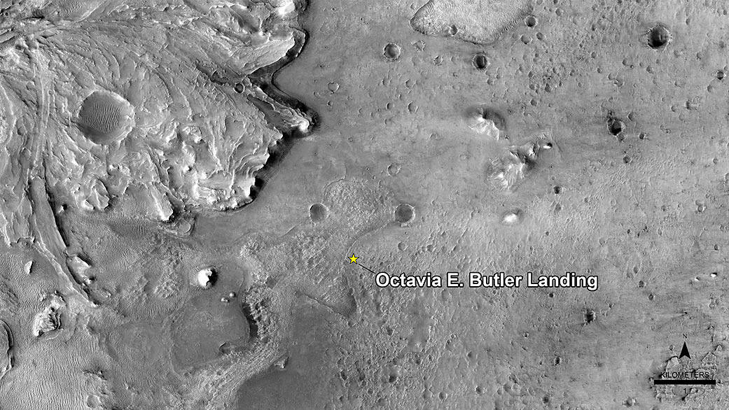 NASA has named the landing site of the agency’s Perseverance rover after the science fiction author Octavia E. Butler