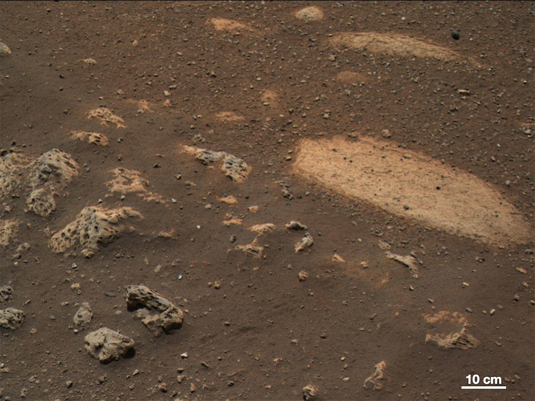Taken Feb. 22, 2021, this image from the Mastcam-Z instrument 