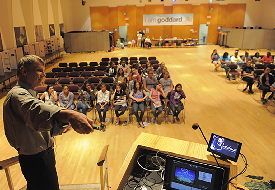 photo of SISTER program activities at NASA Goddard in 2013