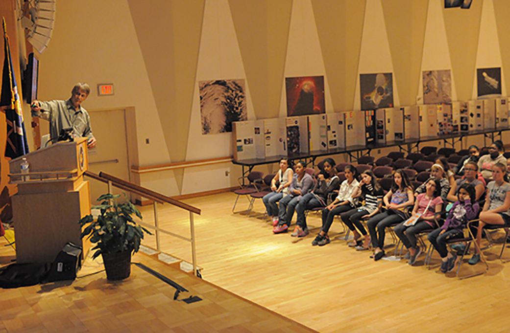 photo of SISTER program activities at NASA Goddard in 2013