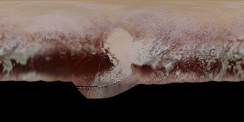 Pluto Global Color Map