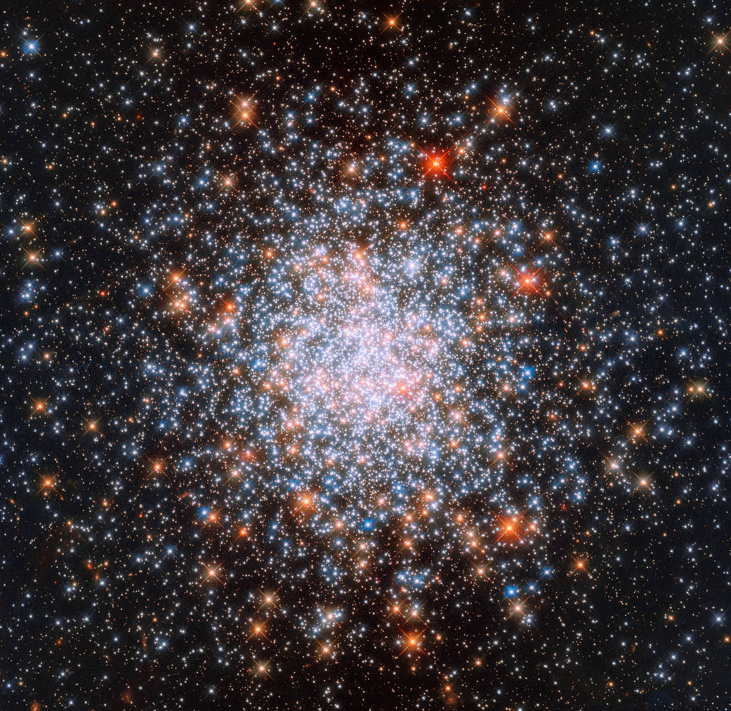 cluster of multi-colored stars