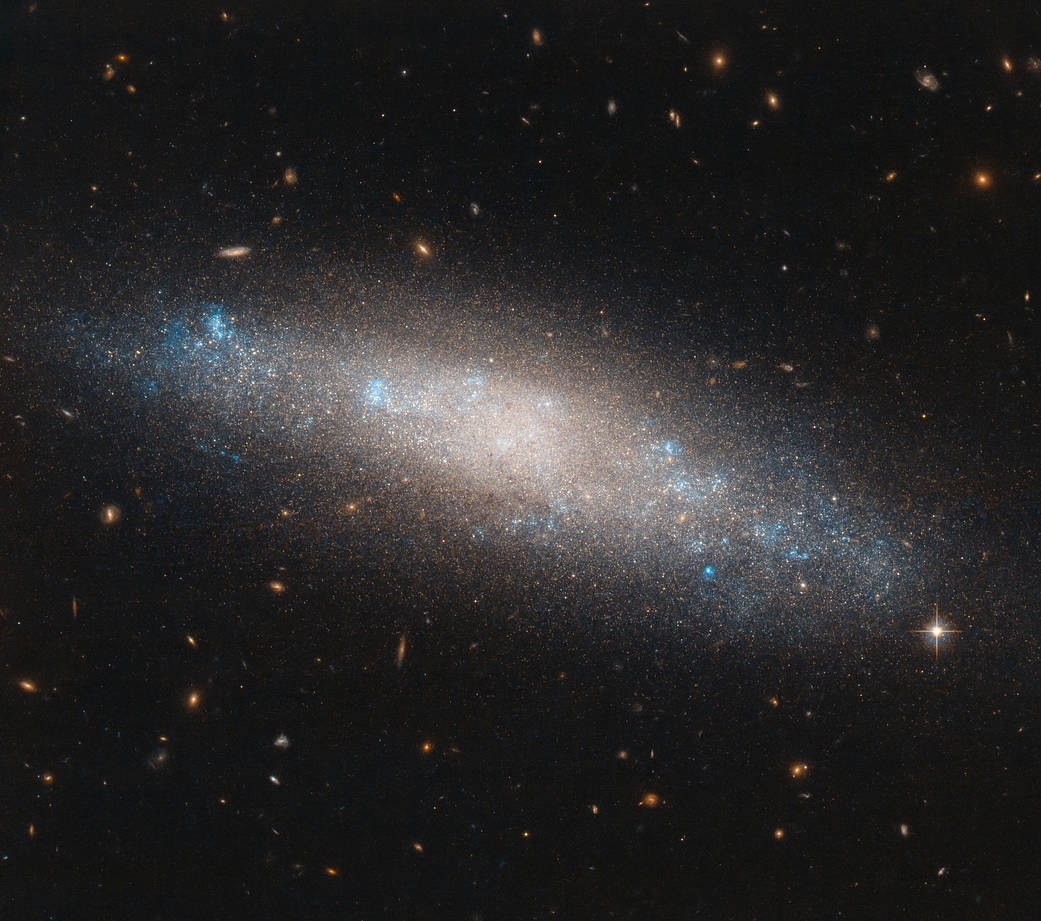 smattering of stars against the blackness of space
