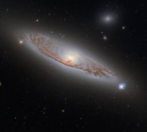 This image shows the spiral galaxy NGC 5037, in the constellation of Virgo.