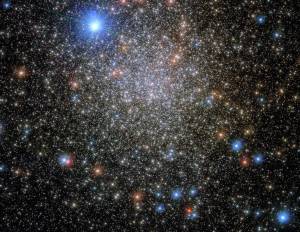 This image shows the globular cluster NGC 6380, which lies around 35,000 light-years from Earth, in the constellation Scorpio (the Scorpion).