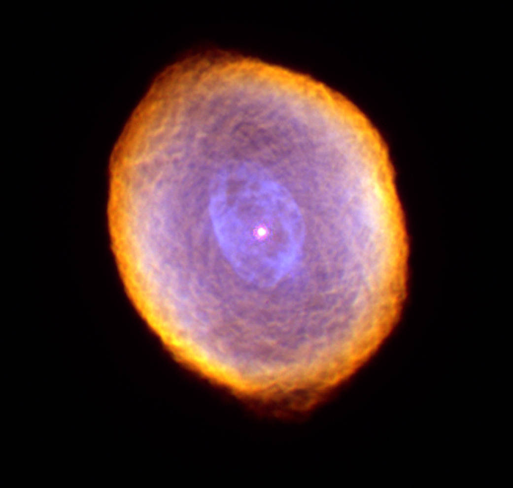 A planetary nebula. 