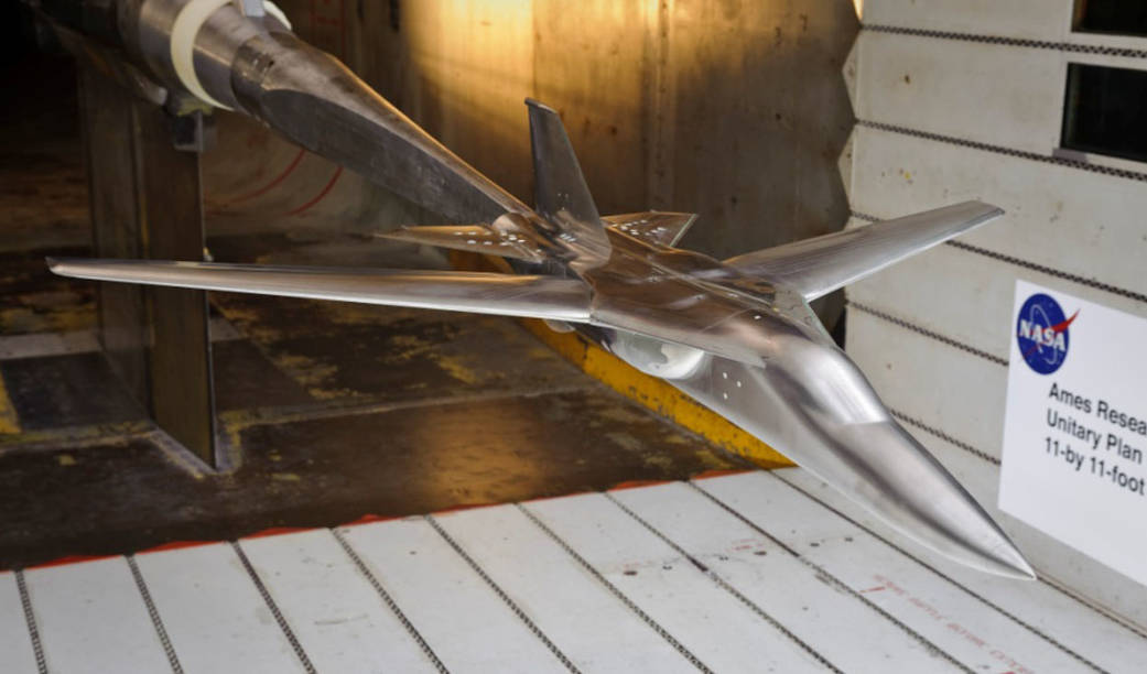 Facility Aerodynamics Validation and Operational Research model in wind tunnel