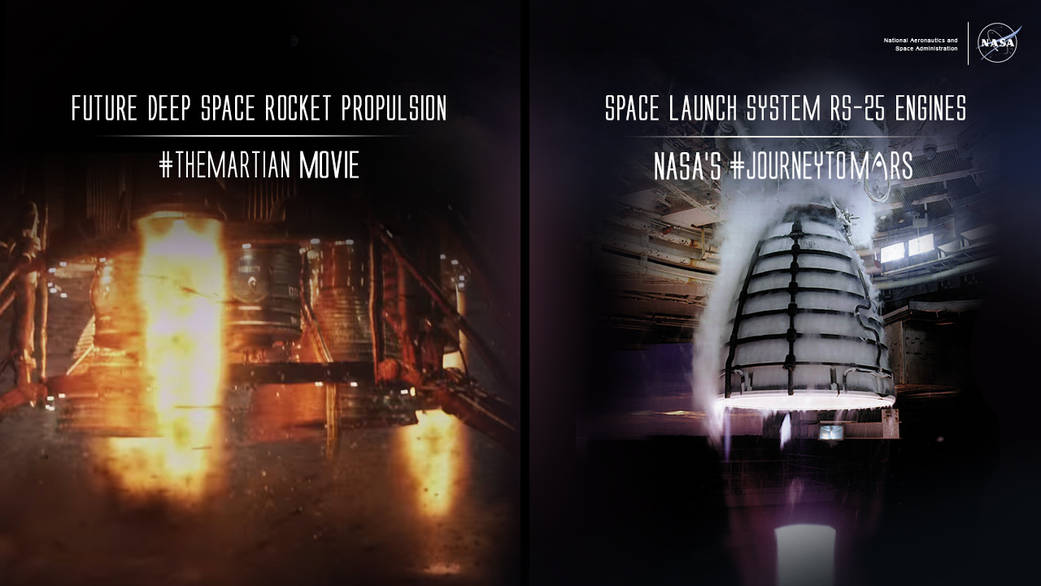 Space Launch System RS-25 Engines