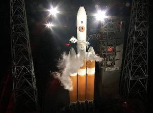 Delta IV Heavy Propellant Loading Underway for Parker Solar Probe