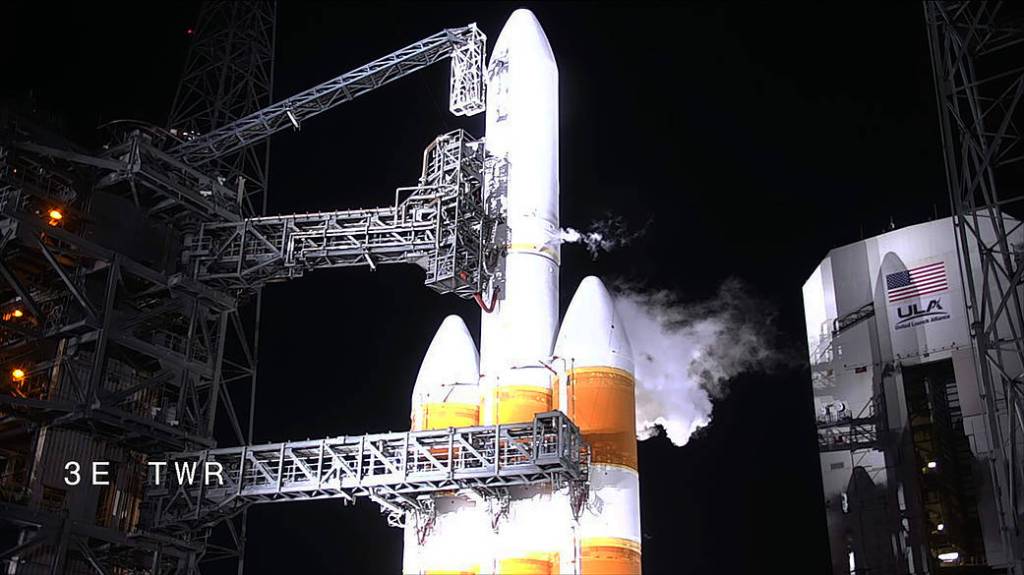 Delta IV Heavy Propellant Loading Underway for Parker Solar Probe Launch