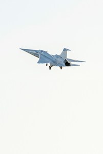 NASA's X-59 taking off on it's first flight.