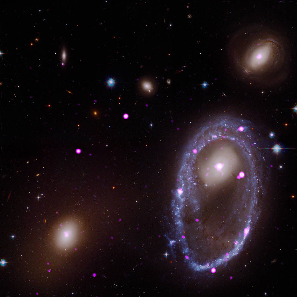 Ring galaxy AM 0644-741